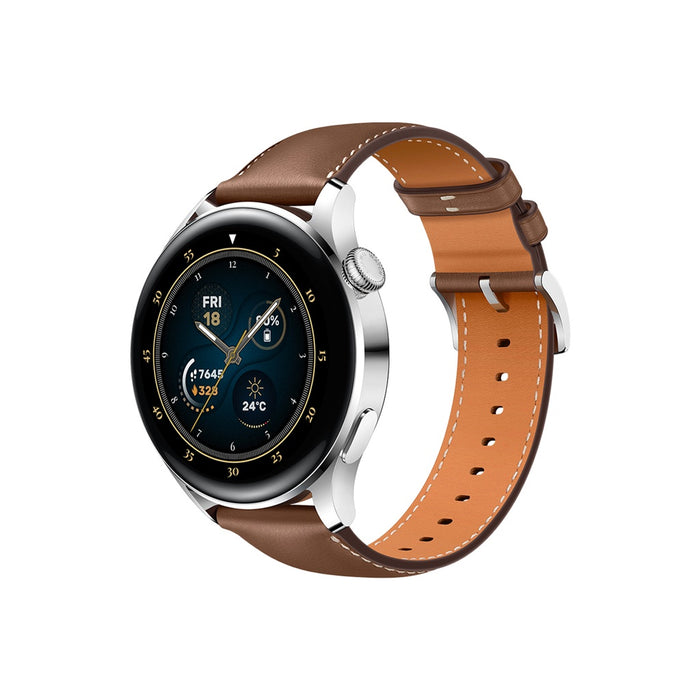 Huawei Watch 3 Classic LTE 46mm Lederarmband Braun