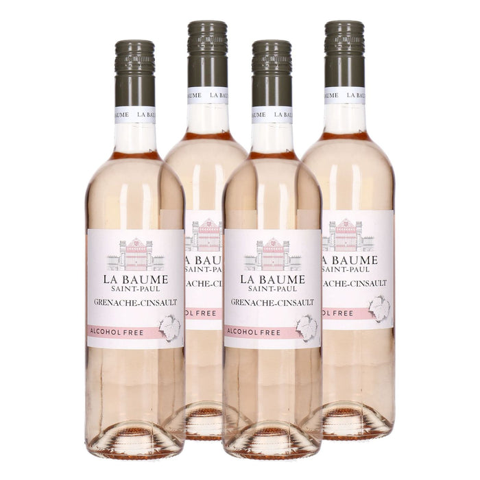 La Baume St Paul Alkoholfreier Roséwein 4 x 0,75 L