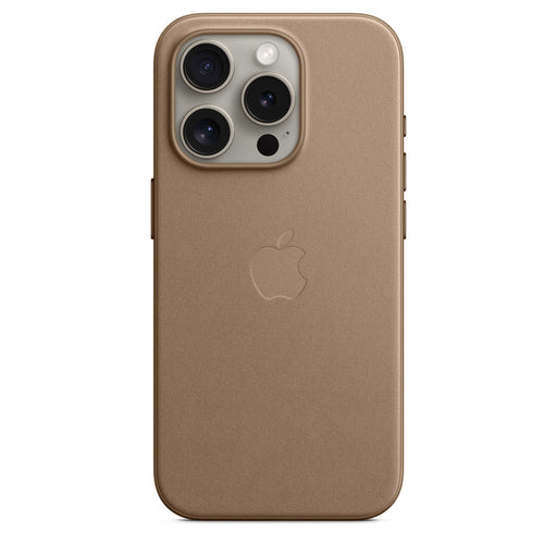 Produktbild Smartphone-Hülle - Apple Feingewebe Case mit MagSafe Taupe passend für Apple iPhone 15 Pro