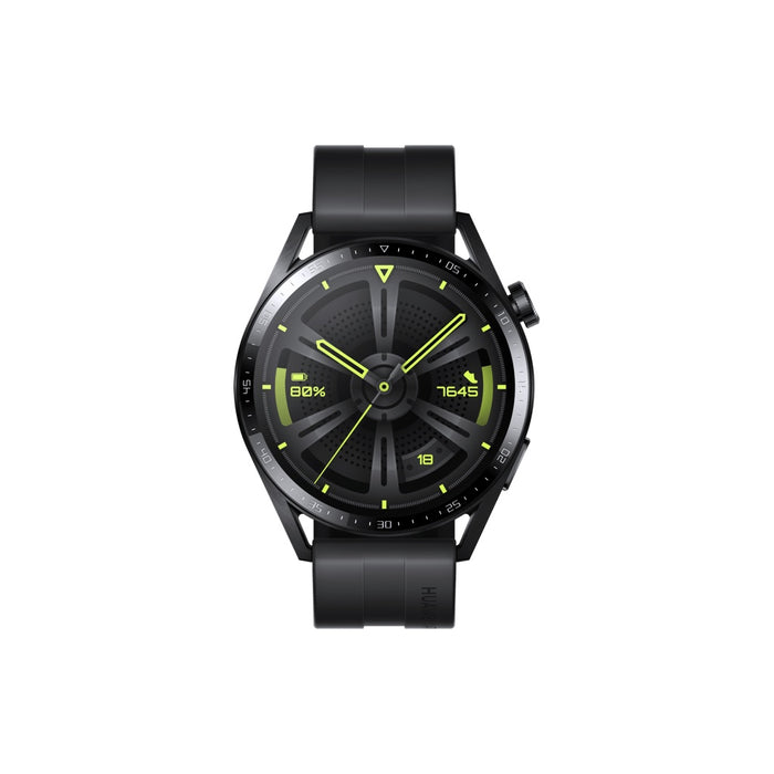 Huawei Watch GT 3 Active Edition 46mm Schwarz mit Fluoroelastomer Armband