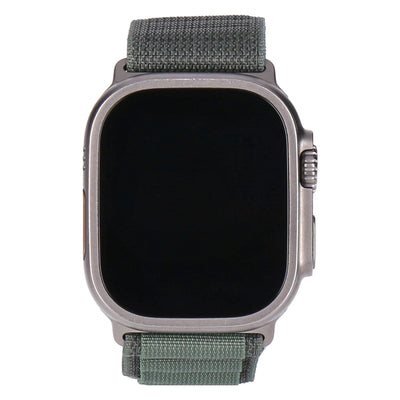 Watch Ultra 2 49mm GPS + 4G Titan Natur Alpine Loop Olive Größe L