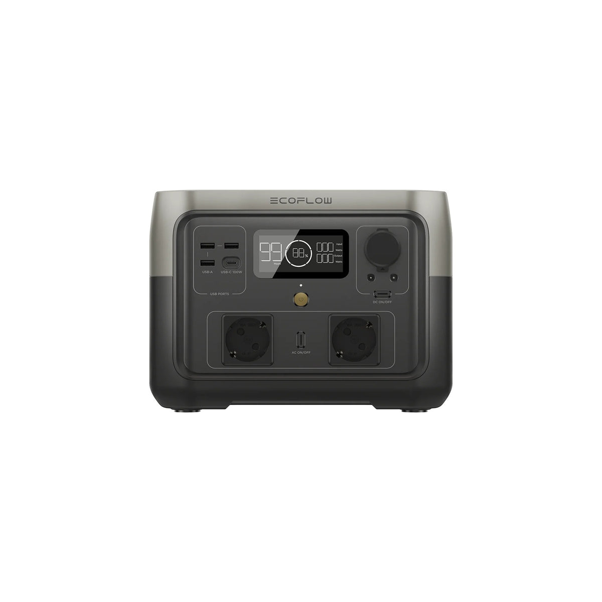 Produktbild Powerstation - EcoFlow RIVER 2 Max tragbare Powerstation 512 Wh LiFePO4 - 0 % MwSt. (gem. § 12 Abs.3 UStG)