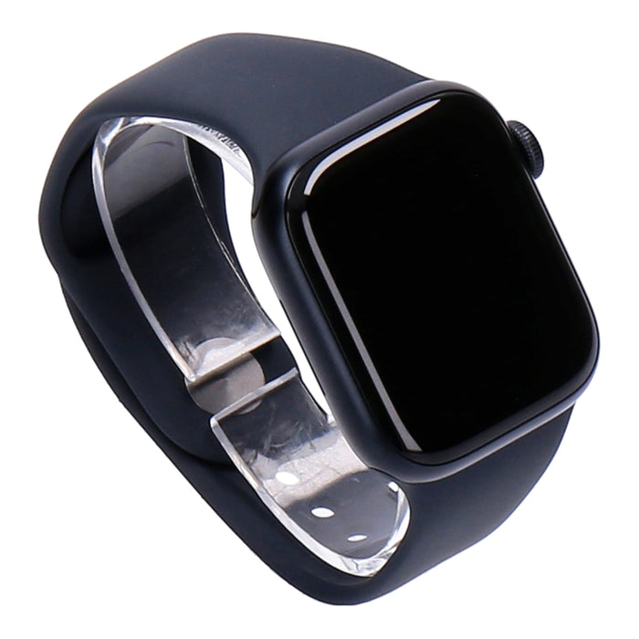 Apple Watch Series 9 41mm GPS + 4G Mitternacht Aluminiumgehäuse mit Sportarmband Mitternacht S/M