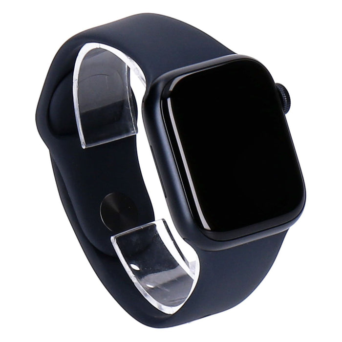 Apple Watch Series 9 41mm GPS + 4G Mitternacht Aluminiumgehäuse mit Sportarmband Mitternacht S/M