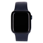 Apple Watch Series 9 41mm GPS + 4G Mitternacht Aluminiumgehäuse mit Sportarmband Mitternacht S/M