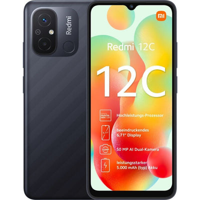 REDMI 12C 4G Dual-SIM 64GB Graphite Grey *