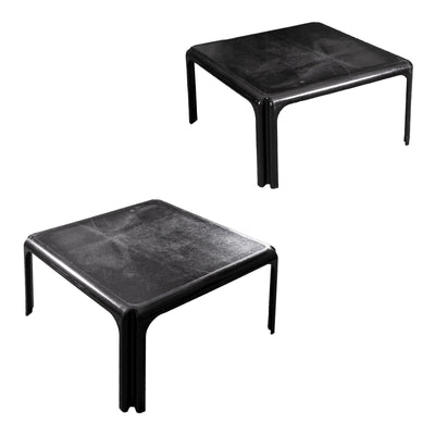 Milano Loungetisch Arcadia 80 in schwarz designed by Sergio Mazza