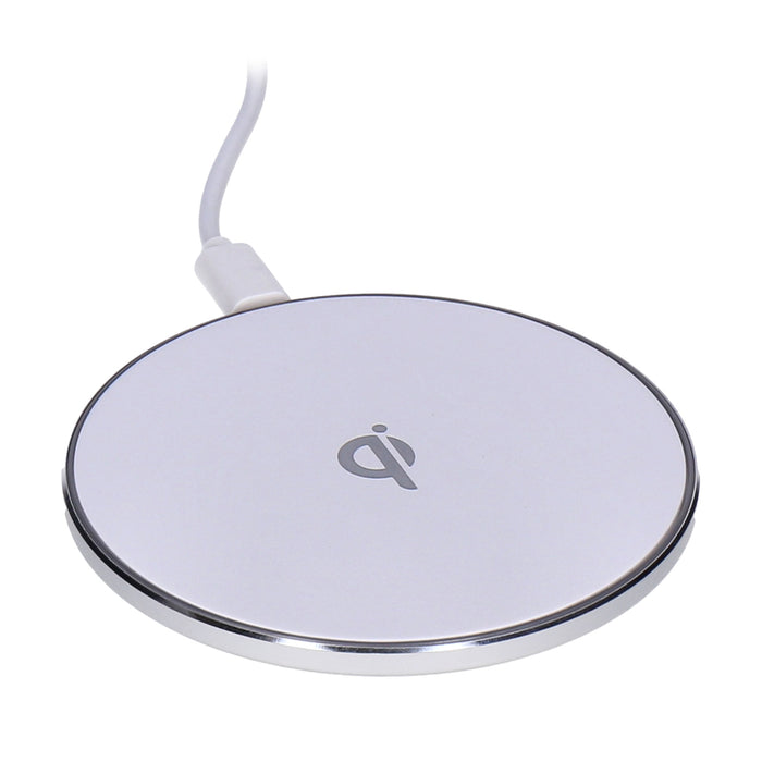 Induktive Qi Ladestation universal mit USB-C Anschluss 10 W weiß