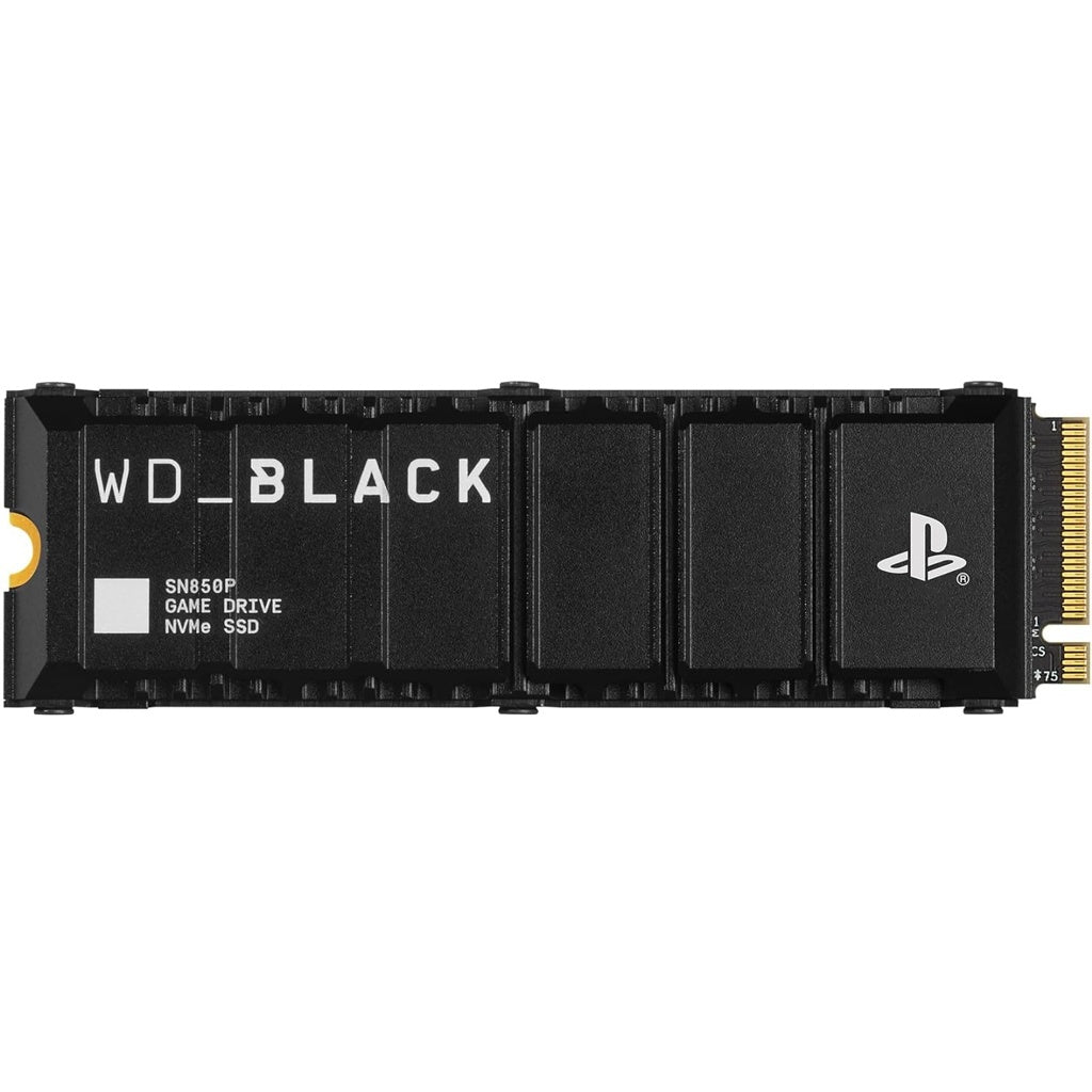 Produktbild interne Gaming-SSD - WD_Black SN850P int. NVMe SSD 1TB mit Heatsink