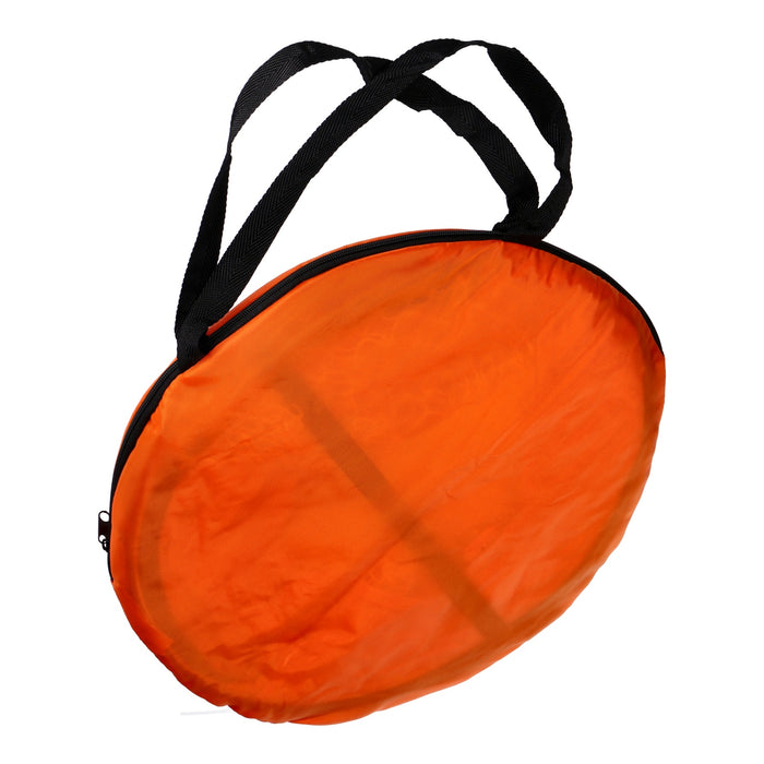 2x Kapler Fussballtor in orange Pop-up-90x60x60cm