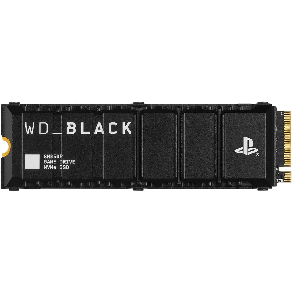 Produktbild interne Gaming-SSD - WD_Black SN850P int. NVMe SSD 4TB mit Heatsink