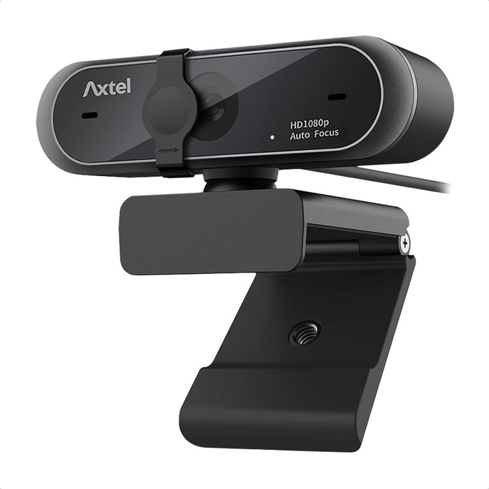 Axtel AX-FHD Webcam 1080p Full HD Video USB 2.0 schwarz