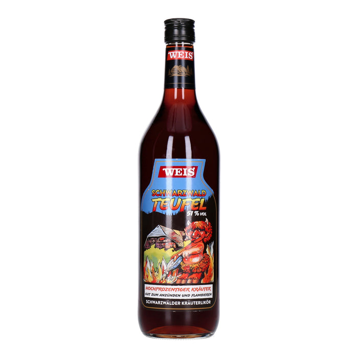 Weis Schwarzwald-Teufel Kräuterlikör 1 x 1 L