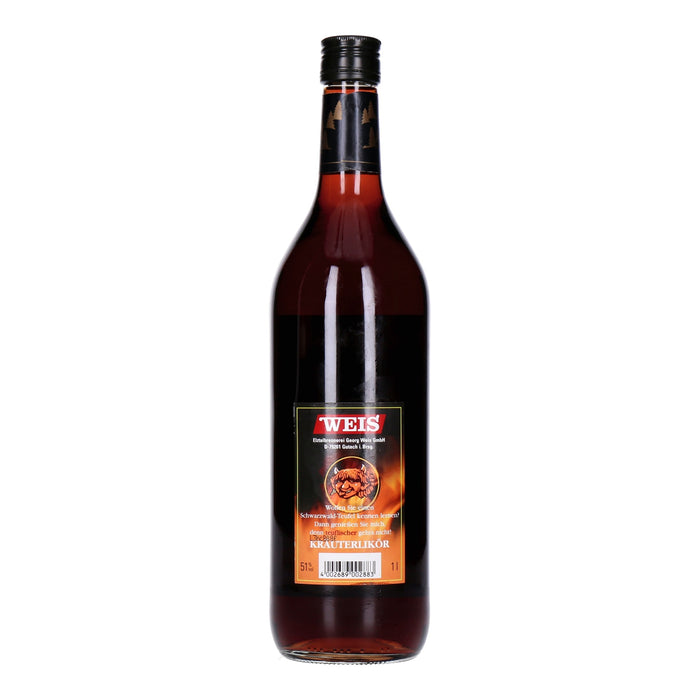 Weis Schwarzwald-Teufel Kräuterlikör 1 x 1 L