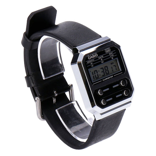 Produktbild Quarzuhr - Casio Collection Vintage A100WE Digital Schwarz