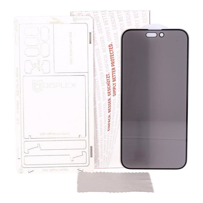 Displex Full Cover Privacy Glas für iPhone 13 Pro Max 6.7"