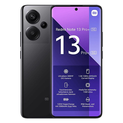 Produktbild Smartphone - Xiaomi REDMI Note 13 Pro+ 5G Dual-SIM 512GB Midnight Black