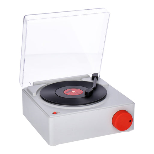 Produktbild Bluetooth-Lautsprecher - MOB VS-80 Retro Bluetooth Lautsprecher & Wecker grau