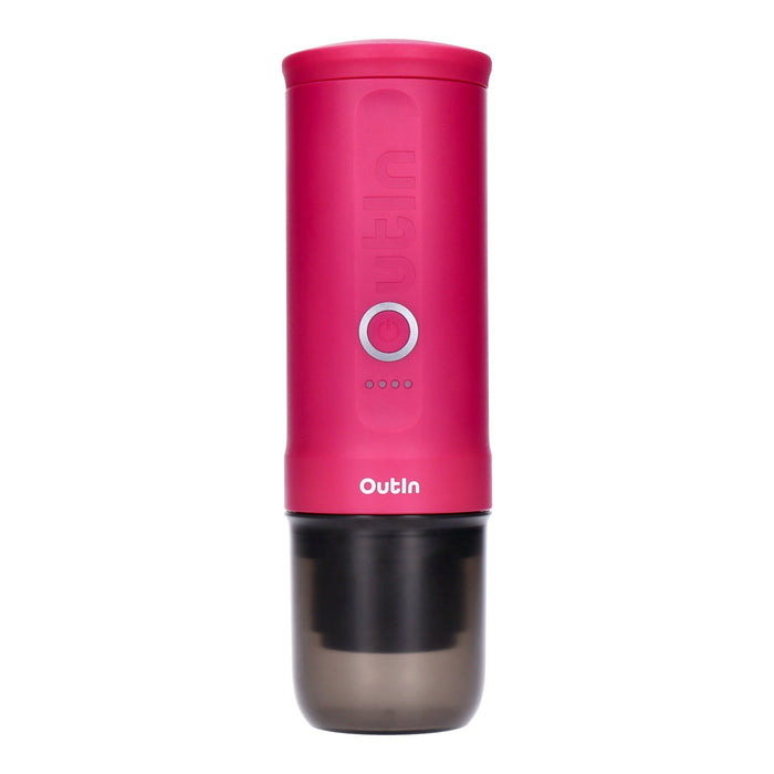 OutIn Nano tragbare Espressomaschine Crimson Red