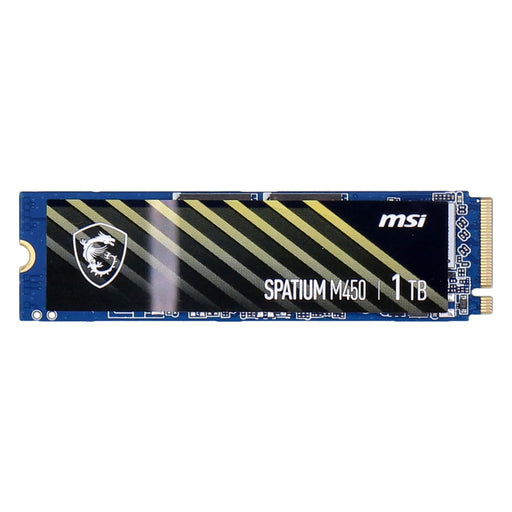 Produktbild interne SSD - MSI SPATIUM M450 PCIe 4.0 NVMe M.2 interne SSD-Festplatte 1TB PCI Express 4.0 3D NAND