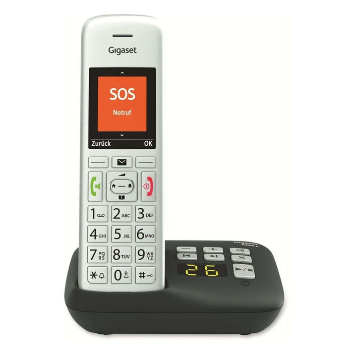 Gigaset E390A - Schnurloses Senioren DECT-Telefon für Senioren mit Anrufbeantworter