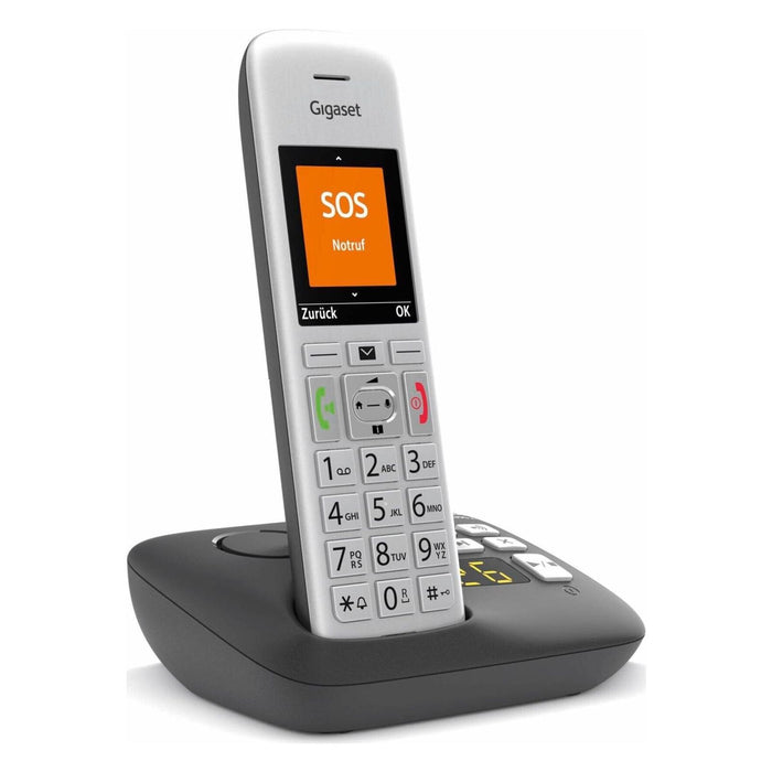 Gigaset E390A - Schnurloses Senioren DECT-Telefon für Senioren mit Anrufbeantworter