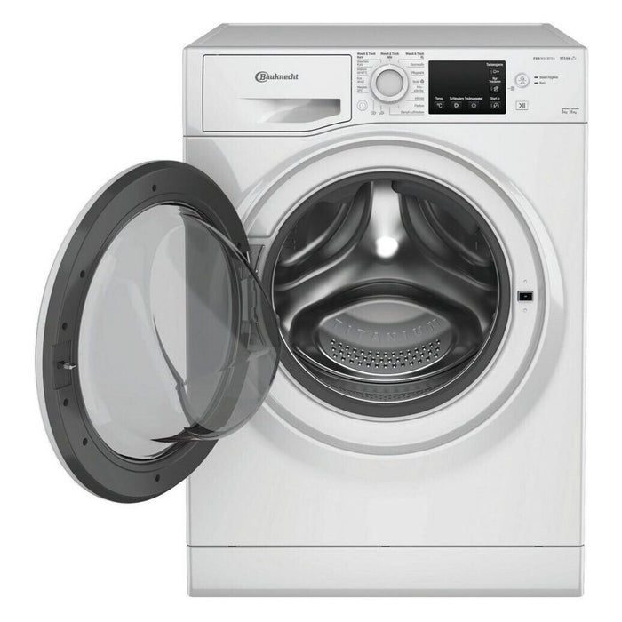 Bauknecht WT Super Eco 86 43 N Waschtrockner Weiß Startzeitvorwahl Energieeffizienz D