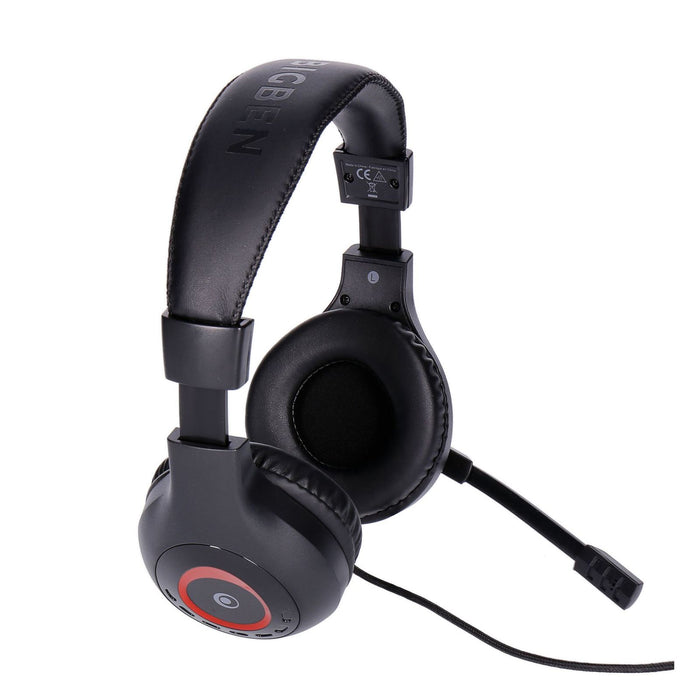 Bigben Stereo-Gaming-Headset V1 mit Bügel-Mikrofon kabelgebunden 3,5mm Klinke für Nintendo Switch