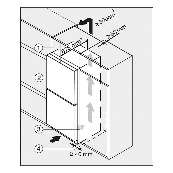 Miele KFN 29493 DE edt/cs Kühlgefrierkombination