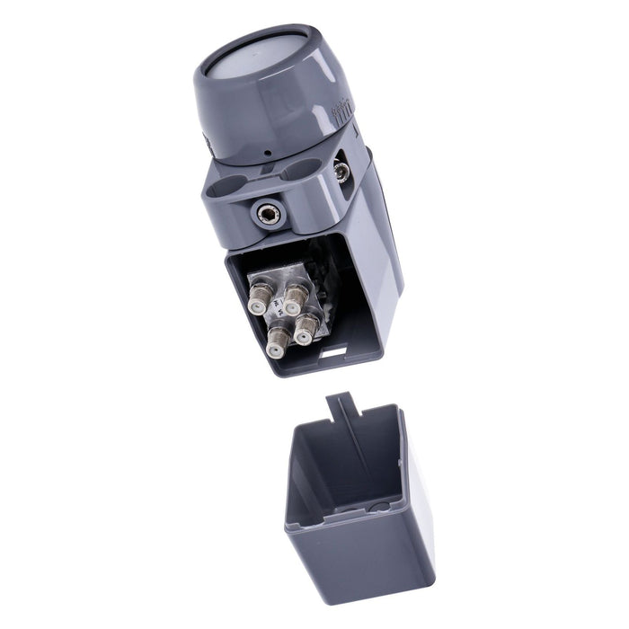 TechniSat UNYSAT Universal Quattro LNB grau