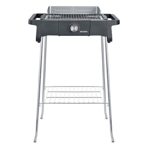 Produktbild Elektrogrill - Severin Elektrogrill mit Standuntergestell Balkon Grill mit optimaler Hitzeverteilung Schwarz