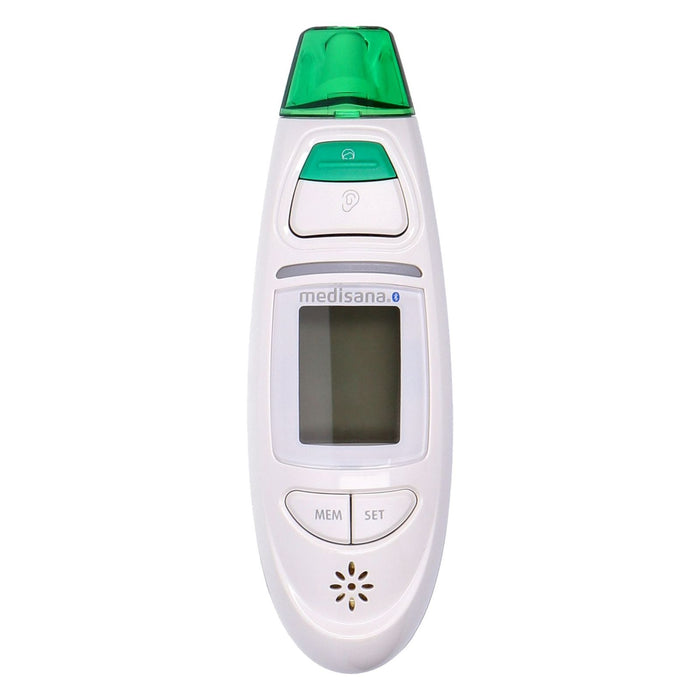 Medisana TM 750 connect Fieberthermometer Stirnthermometer mit visuellem Fieberalarm