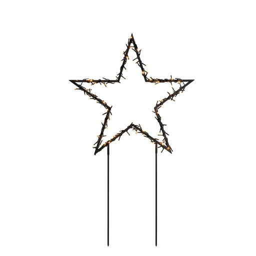 Produktbild Dekofigur - Konstsmide LED Metallstern 65 cm mit 150 Lichtern in Bernstein 4463-800