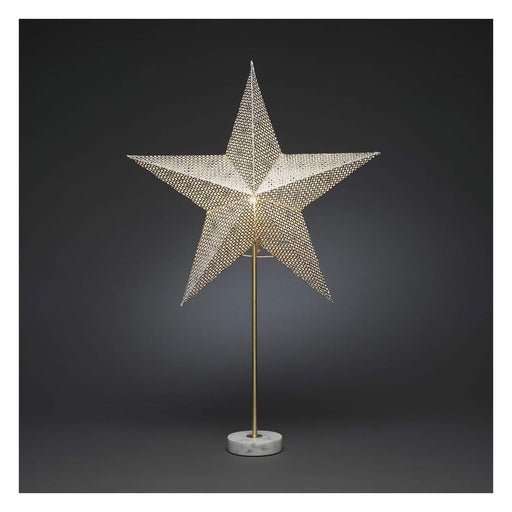 Produktbild Papierstern - Konstsmide Silberner Papierstern 1760-320