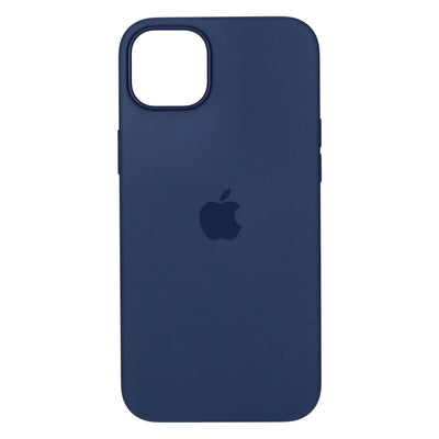 Silikon Case mit MagSafe (iPhone 14 Plus) Sturmblau