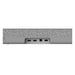 LG DSP2W 2.1-Kanal-Soundbar integrierter Subwoofer HDMI Bluetooth 100 Watt Hellgrau/Holzoptik