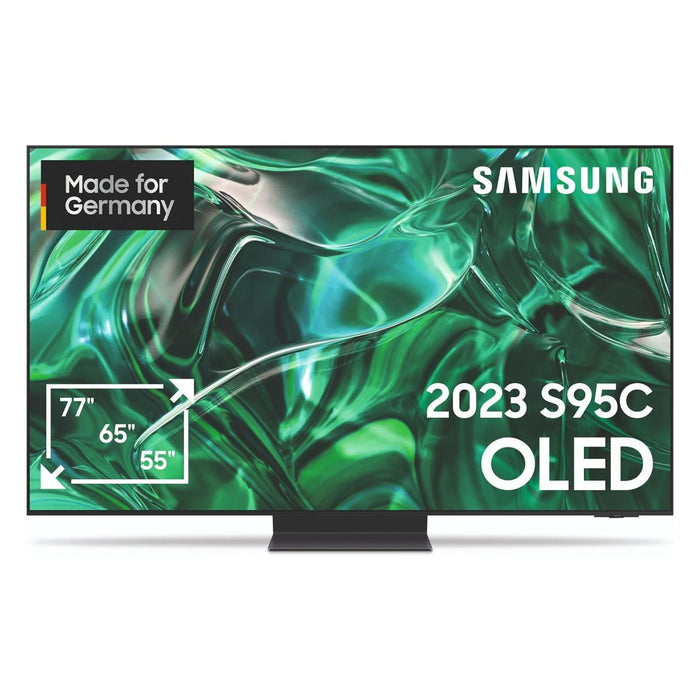 Samsung GQ77S95CAT 195,6 cm (77") 4K Ultra HD Smart-TV WLAN Schwarz, Titan