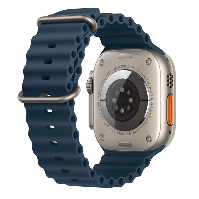 Apple Watch Ultra 2 49mm GPS + 4G Titangehäuse Ocean Armband Blau