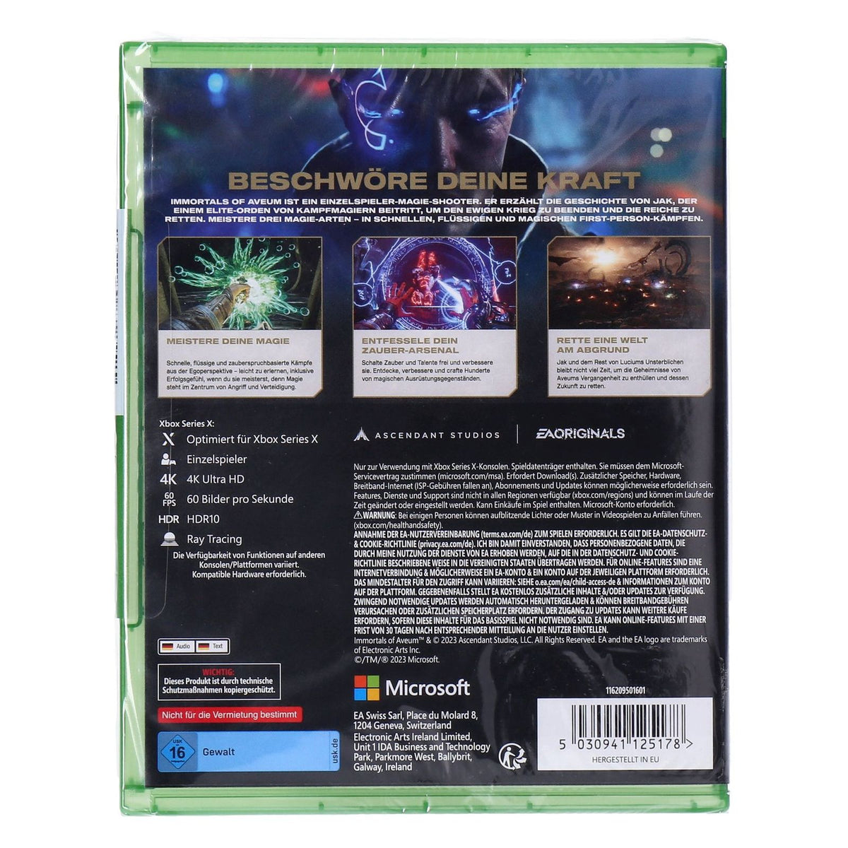 Produktbild XBox Game - Immortals of Aveum Xbox Series X