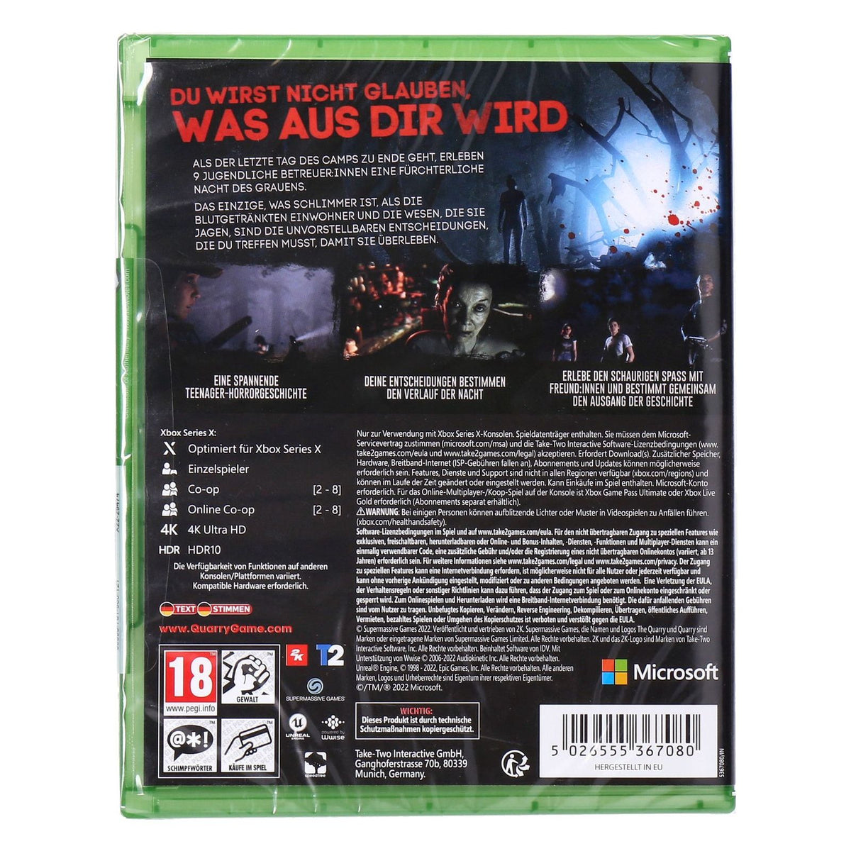 Produktbild XBox Game - The Quarry Xbox Series X