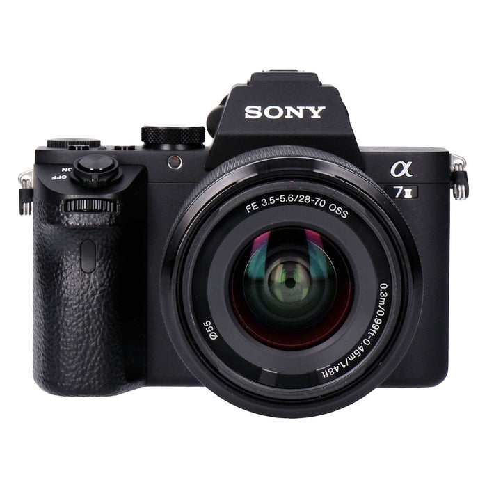 Sony Alpha 7II Kit Systemkamera 24,7 Megapixel + Objektiv SEL2870 + Tasche + 32GB SD