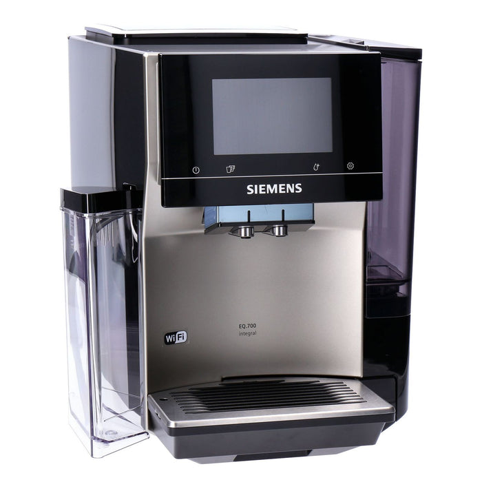 Siemens EQ700 integral Kaffeevollautomat TQ703D07 silber schwarz