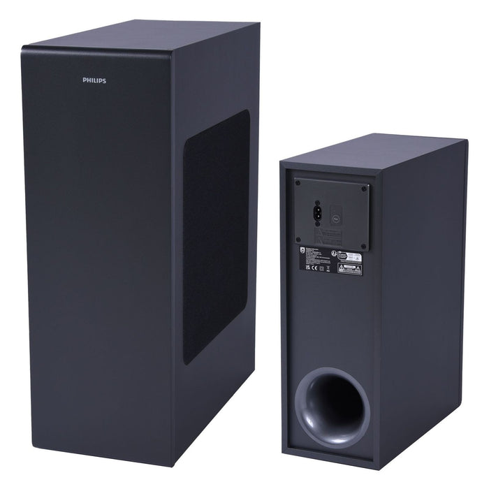 Philips The One 3.1 Soundbar mit Subwoofer 600 Watt HDMI Bluetooth (TAB8507B) schwarz