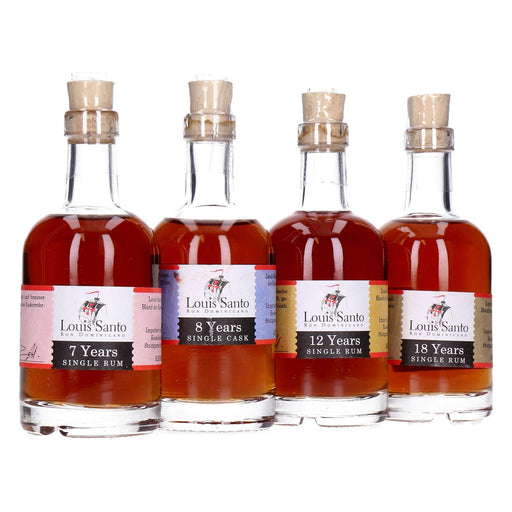Produktbild Rum - Louis Santo Premium Rum Tasting Set 4 x 0,1 L