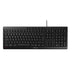 CHERRY STREAM Tastatur kabelgebunden USB QWERTZ DE schwarz