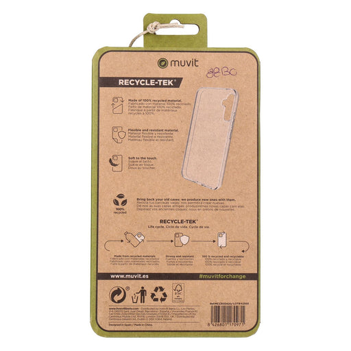 Produktbild Smartphone-Hülle - Muvit Samsung Galaxy A34 5G Silicon Case Transparent