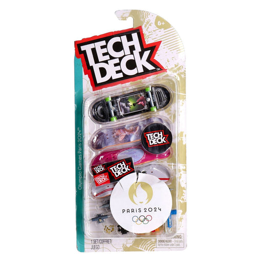 Produktbild Miniskateboard - Tech Deck Paris 2024 Olympics Competition Legends 96mm 4 Boards