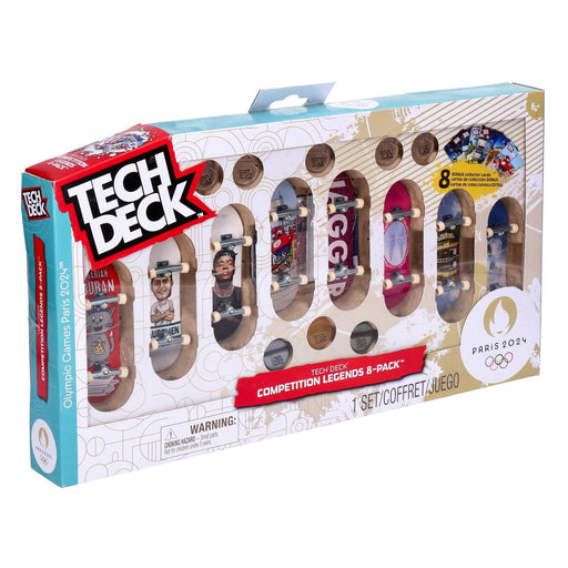 Produktbild Skateboard - Tech Deck Competition Legends 8-Pack Set mit 8 authentischen Fingerboards