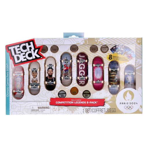 Produktbild Skateboard - Tech Deck Competition Legends 8-Pack Set mit 8 authentischen Fingerboards