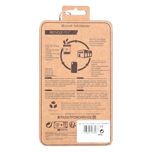 Produktbild Smartphone-Hülle - Muvit Apple iPhone 14 Plus Silicon Case Transparent